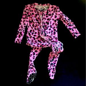 Posh peanut Bianca Zipper footie 3-6m